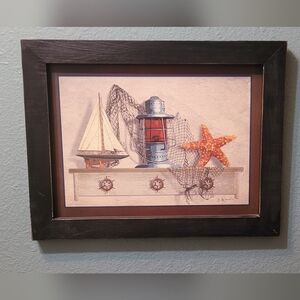 Framed Nautical Print